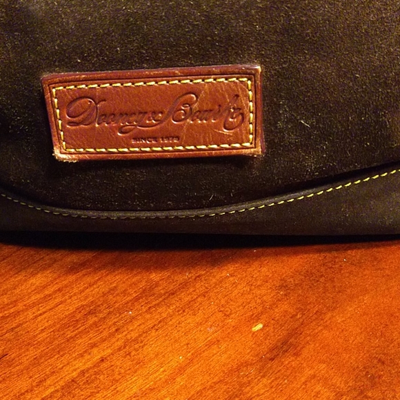 Dooney and Bourke Chocolate Suede bag - Picture 2 of 8